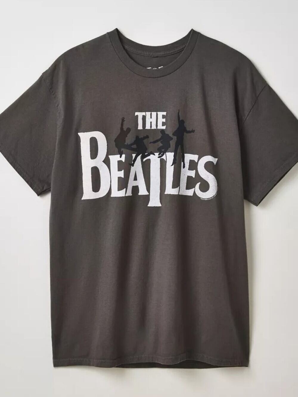 The Beatles Black Graphic Short Sleeve Tee S Med